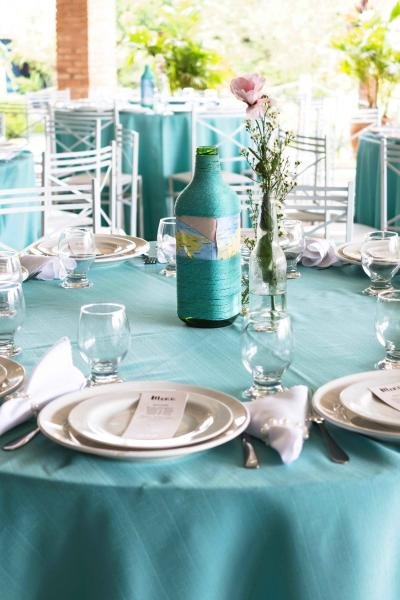 Blue Theme Wed Recep