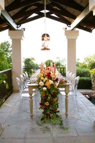 Outdoor Wed Reception